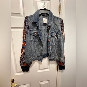 Sorellas size M Jean jacket NWT